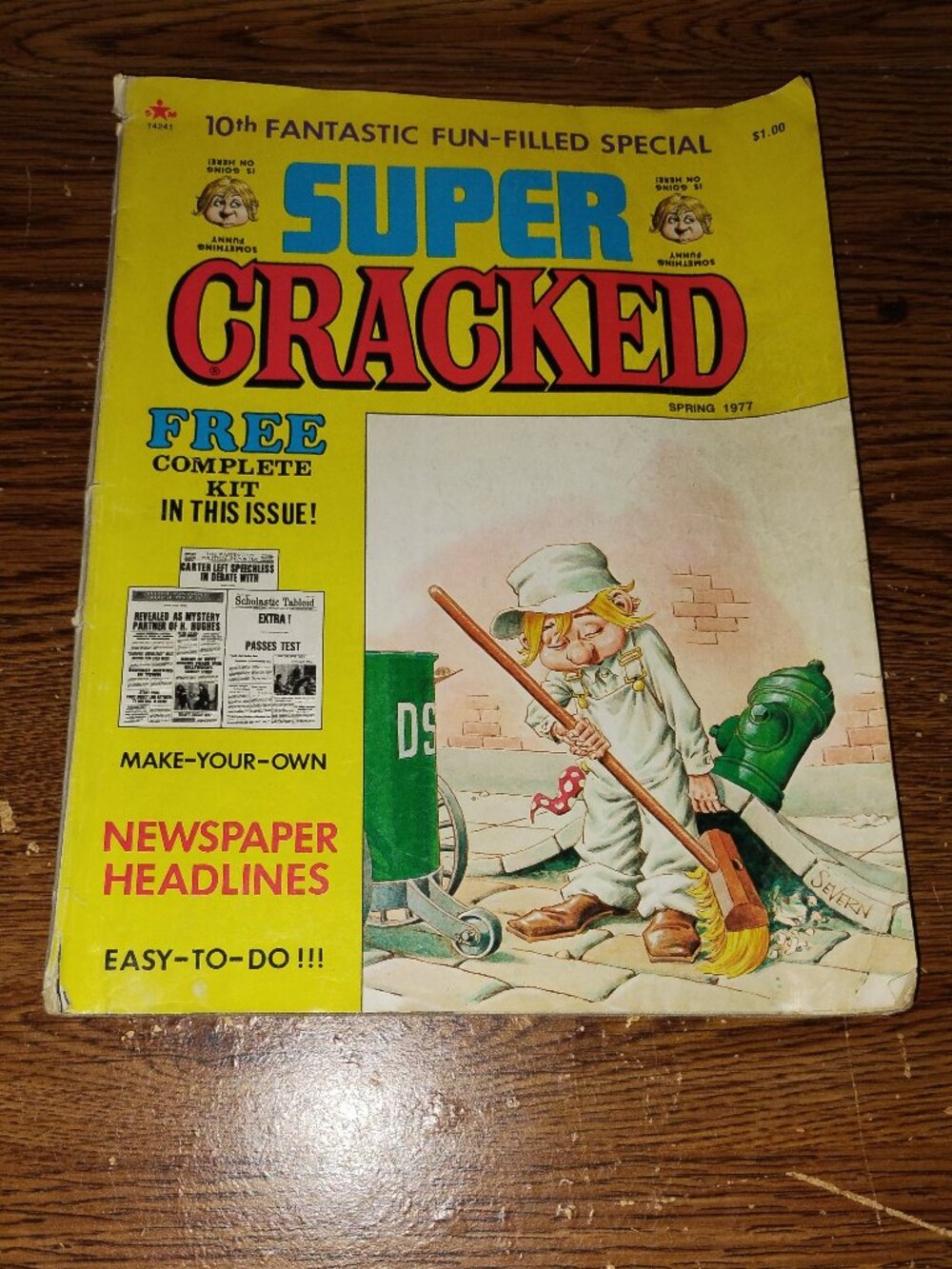 Super Cracked Magazine #10 (Spring 1977) 10th Fantastic Fun-Filled Special